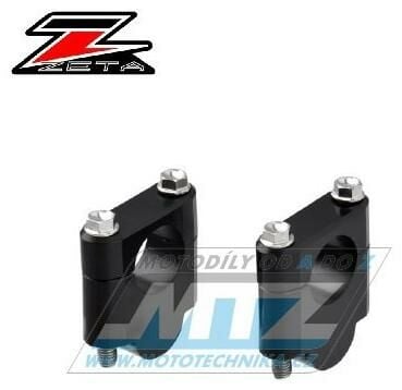 Obrázek produktu Sada vyvýšení řidítek (průměr 28,6mm) - zvýšení o 30mm - ZETA ZE53-02301 - barva černá ZE5302301-02