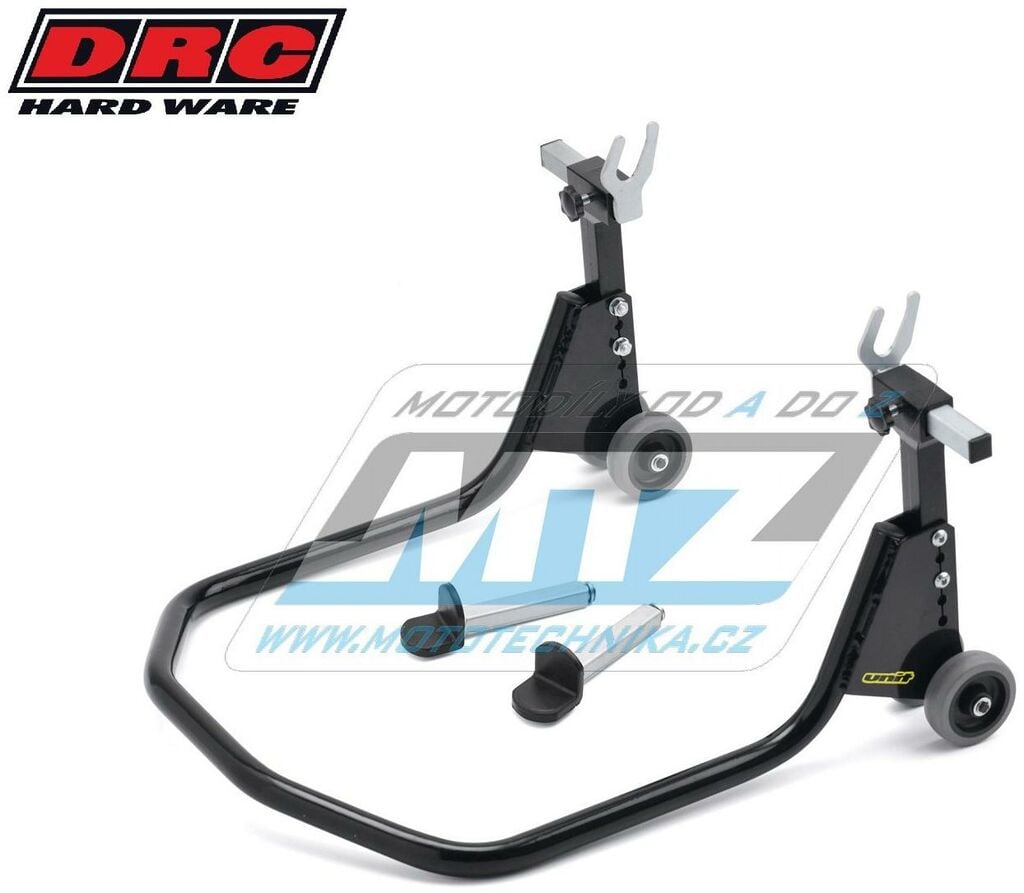 Obrázek produktu Stojánek zadní Universal s double-kolečky pro silniční motocykly na zadní kolo DRC UNIT Street Bike Rear Stand - stavitelný DFUNB2236