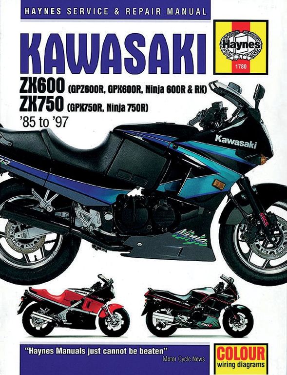 Obrázek produktu KAW ZX600 NINJA MANUÁL 1780