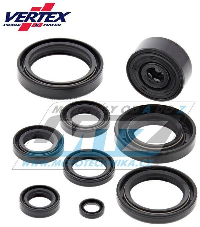 Obrázek produktu Gufera sada (simerinky celý motor) Yamaha YZ125 / 86-92 (sada 9 kusů) 41.190K7008VE