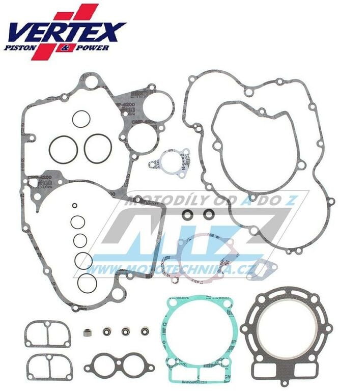 Obrázek produktu Těsnění kompletní motor KTM 400EXC+450EXC / 00-07 + Beta RR400+RR450 / 05-09 34.6420-VE