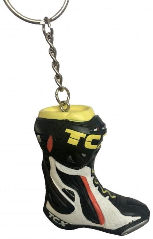 Obrázek produktu Klíčenka bota TCX bílo/černo/žlutá MCF_P01314