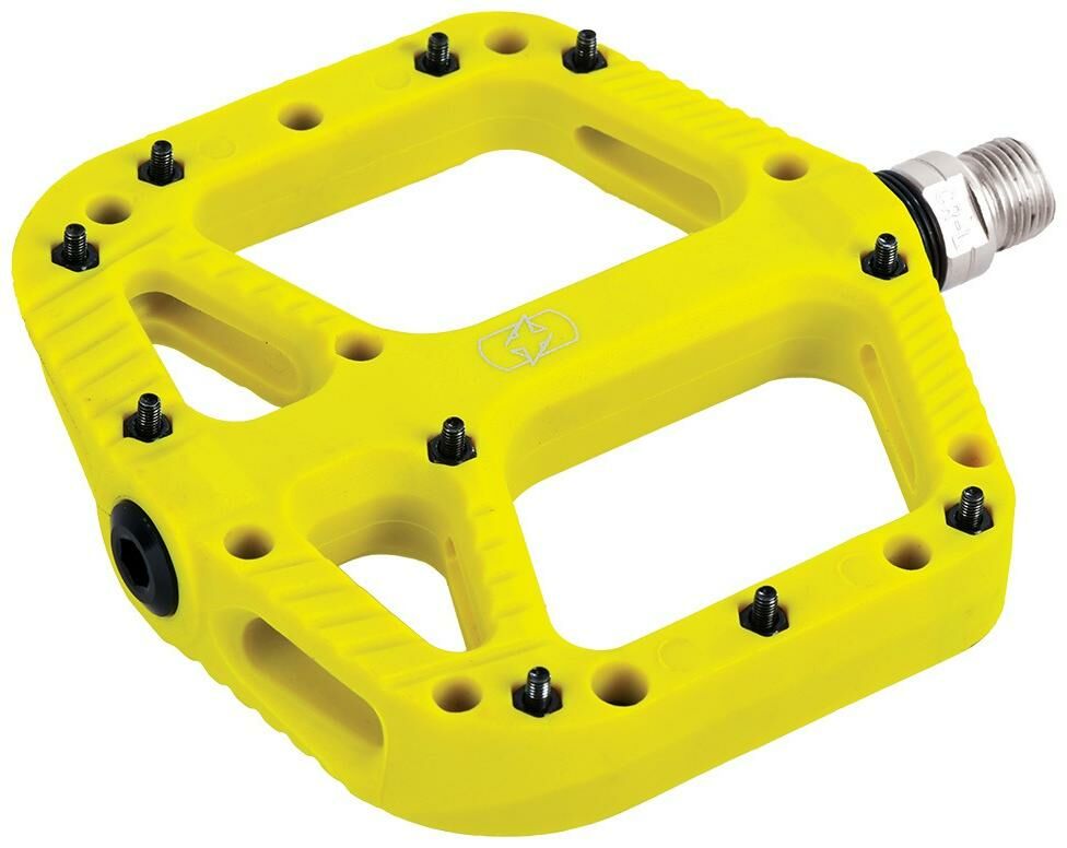 Obrázek produktu platformové pedály LOAM 20, OXFORD (žlutá fluo, nylon, pár) PE640Y