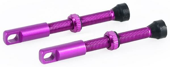 Obrázek produktu ventilek pro bezdušové aplikace, OXFORD (fialová, vč. čepičky, slitina hliníku, délka 48 mm) VP148PU