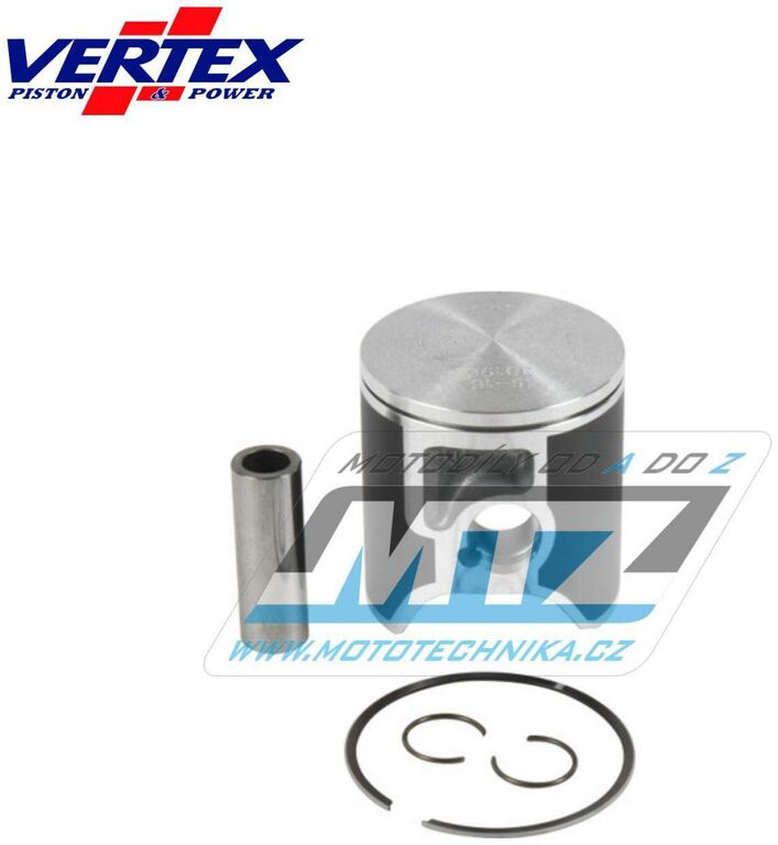 Obrázek produktu Pístní sada Yamaha YZ65 / 18-25 (70cc) - vrtání 45,5mm (Vertex 24352200) 01.2018.200V