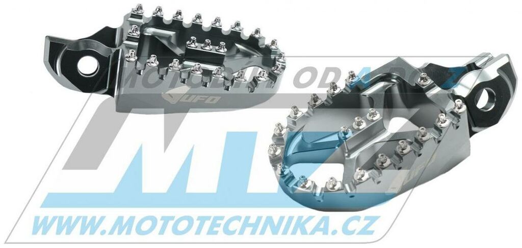 Obrázek produktu Stupačky UFO Racing Alu - KTM 85SX+125SX+150SX+250SX + 250SXF+350SXF+450SXF + 150EXC+250EXC+300EXC + 250EXCF+350EXCF+450EXC+500EXC + Husqvarna TC85+TC125+TC250 + FC250+FC350+FC450 + TE250+TE300 + FE25 ZE931820-UFO