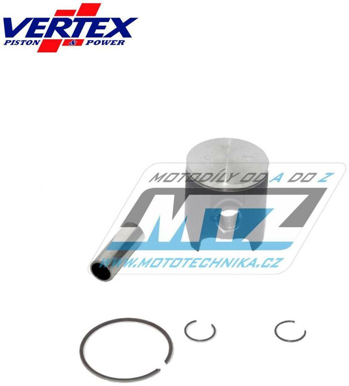 Obrázek produktu Pístní sada Honda CR80 (79cc) / 86-02 - rozměr 45,94mm (Vertex 22446A) 01.1110.A-VE