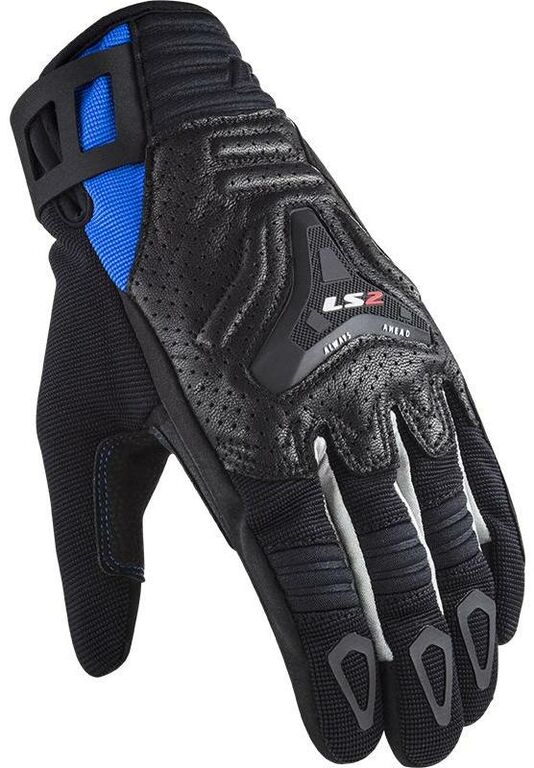 Obrázek produktu LS2 ALL TERRAIN MAN GLOVES BLACK BLUE 70120F0126-MASTER