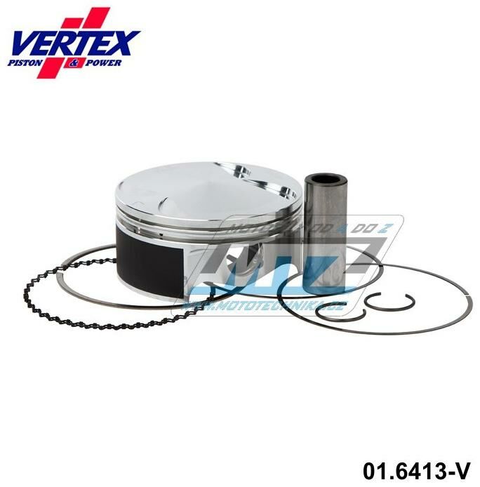 Obrázek produktu Pístní sada KTM 450EXC Racing / 03-07 + 450XC / 08-09 + Beta RR450 4T / 05-09 + Polaris MXR450 Outlaw / 08-10 - rozměr 88,94mm (Vertex 23329A) 01.6413.0-VE