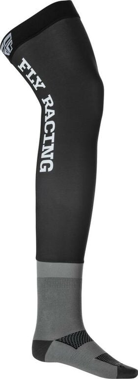 Obrázek produktu Ponožky dlouhé Knee Brace, FLY RACING - USA (černá/bílá, vel. S/M) 350-0447S