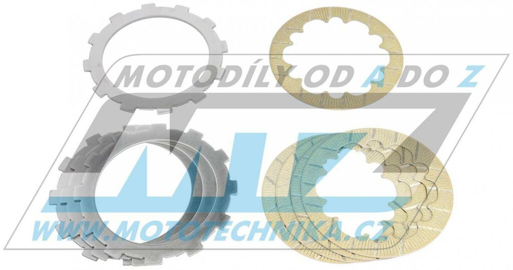 Obrázek produktu Spojková sada (lamely spojky) KTM 50SX / 13-23 + Husqvarna TC50 / 17-23 + Gas-Gas MC50 16.S99500