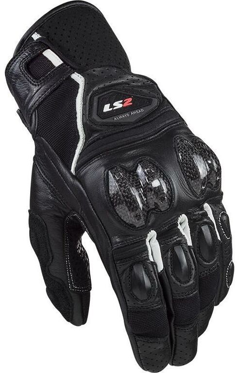 Obrázek produktu LS2 SPARK 2 LEATHER MAN GLOVES BLACK WHITE 70061F0102-MASTER