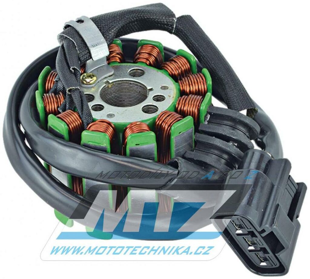 Obrázek produktu Stator generátoru (alternátor) pro Yamaha FZ1 Fazer + FZ8 + YZF-R1 / 04-15 (aya4047) AR340-58049