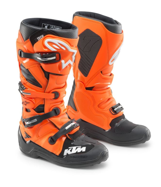 Obrázek produktu boty ALPINESTARS TECH 7 MX, KTM (černá/oranžová, vel. 45,5) NEMÁ