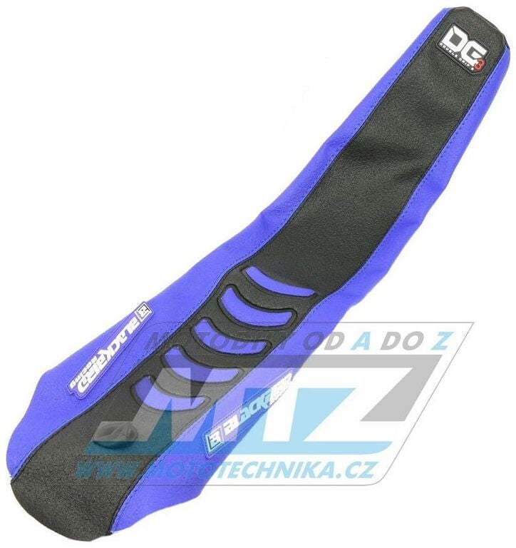 Obrázek produktu Potah sedla Yamaha YZ125+YZ250 / 22-23 - barva černo-modrá - typ potahu DG3 BB1251H