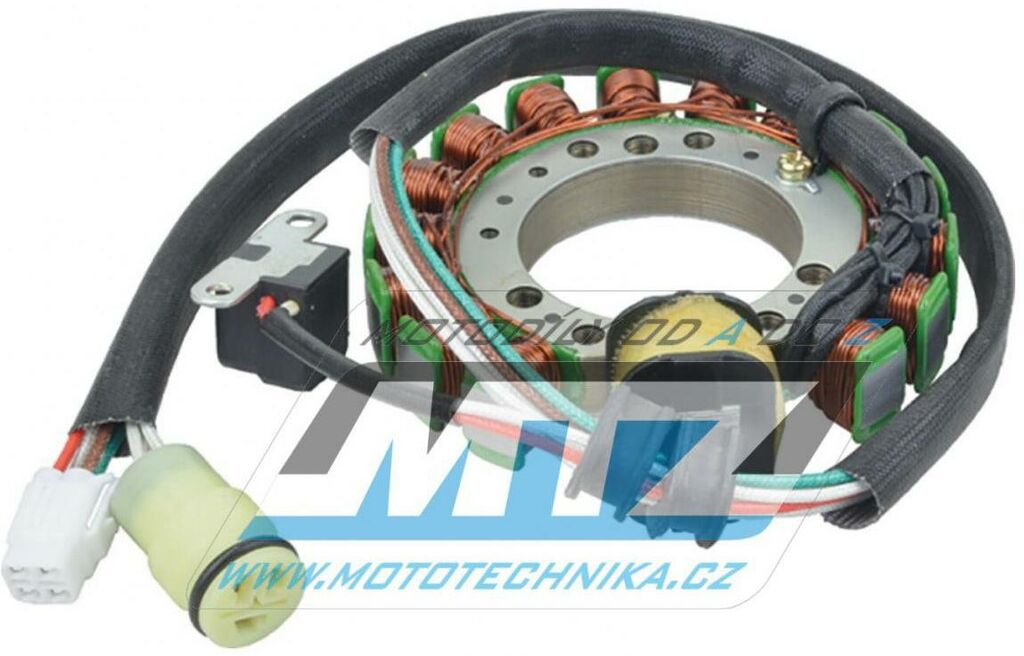 Obrázek produktu Stator generátoru zapalování se snímačem otáček pro Yamaha YFM600 Grizzly / 99-01 AR340-58008