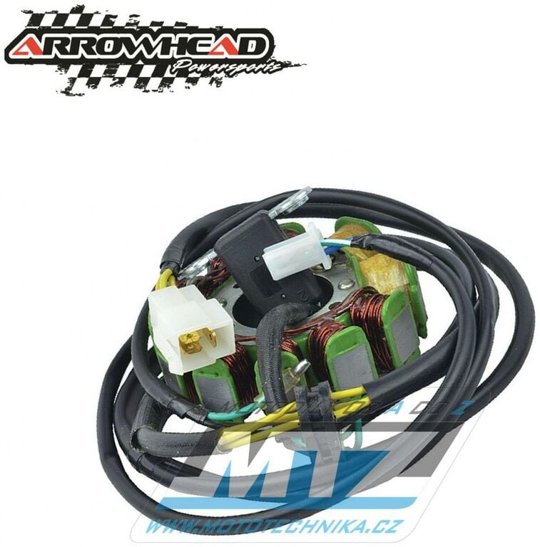 Obrázek produktu Stator generátoru (alternátor) se snímačem otáček pro Honda CMX250X / 15 + CMX250C Rebel / 01-14 AR340-58099