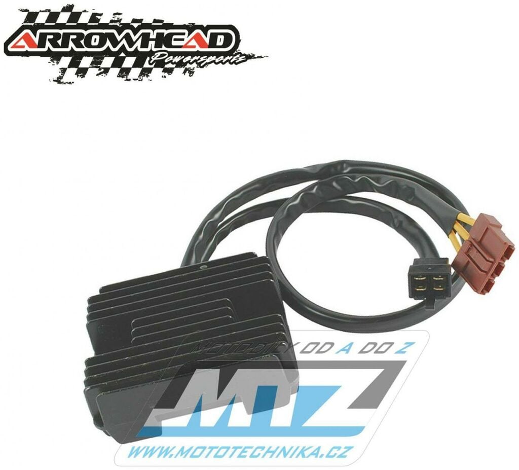 Obrázek produktu Regulátor dobíjení skútry Aprilia + Derbi + Gilera + Malaguti + Peugeot +  Piaggio AR230-42023