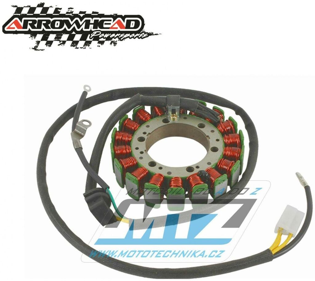 Obrázek produktu Stator generátoru (alternátor) Honda NX650 Dominator / 88-02 + NX500 Dominator + XR650L / 93-19 AR340-58026