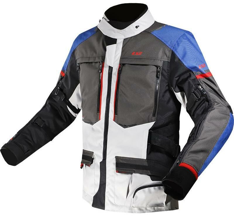 Obrázek produktu LS2 NORWAY MAN JACKET BLUE BLACK GREY RED 64150F0126-MASTER