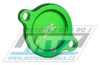 Obrázek produktu Víko olejového filtru - ZETA ZE90-1185 - Kawasaki KXF450+KX450 / 16-22 - zelené ZE901185