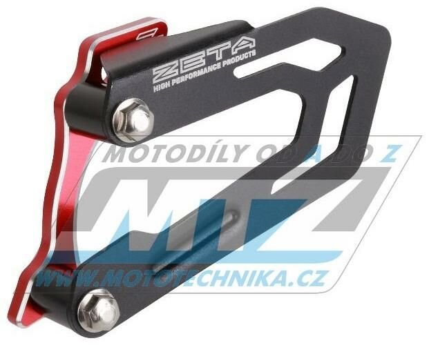 Obrázek produktu Kryt řetězového kolečka s krytem - ZETA ZE80-8102 - Kawasaki KXF450 / 16-18 + KXF250 / 17-20 - červený ZE808102