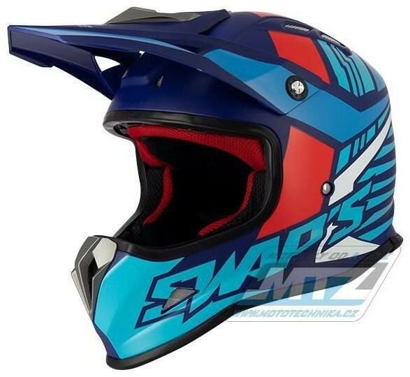 Obrázek produktu Přilba dětská SWAPS S885 Kid Cross Helmet - velikost M (barva modrá) SFOSCSJ8G-M