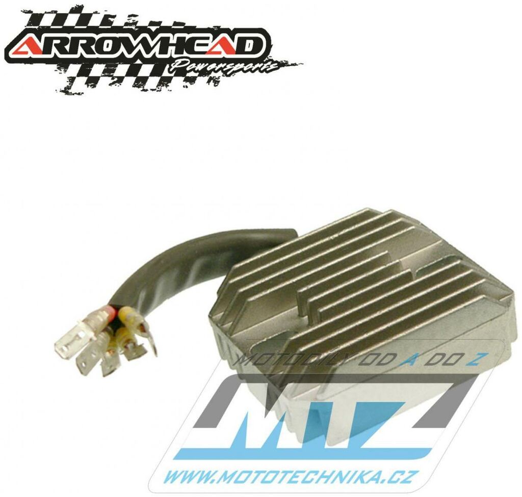 Obrázek produktu Regulátor dobíjení Suzuki DR125S + DR250S + RG250 Gamma + GS300 + GS450E + GS450L Chop + GSX400E + GS850G + GR650 Temter + GSX750E + GS850G + GS1100G + GSX1100E + GS1150 AR230-58167