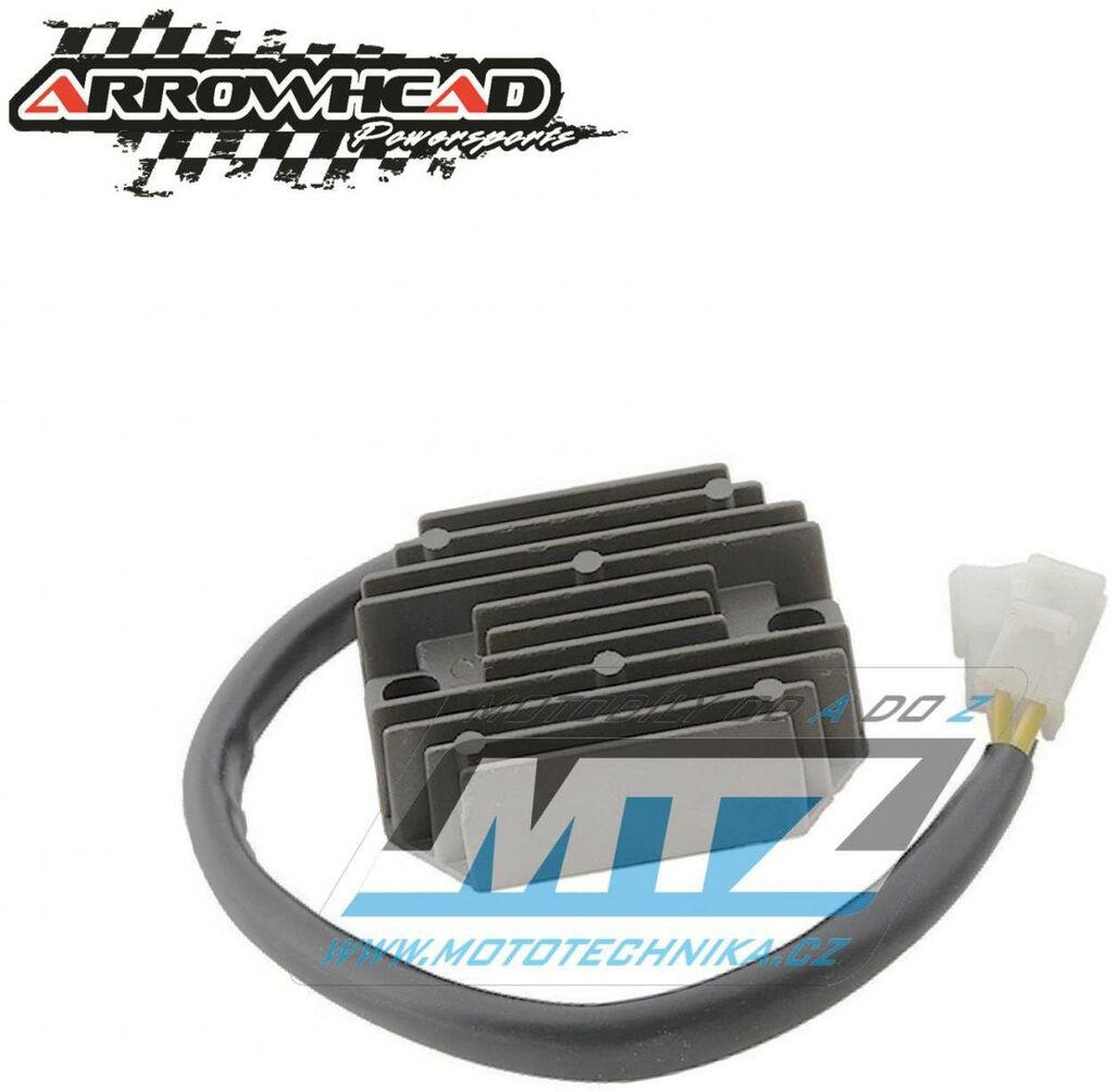 Obrázek produktu Regulátor dobíjení Suzuki DR650R + DR650RS + DR650S + GS500 + GS500E + GSF400 Bandit + GSX-R400 + RF400 + Husaberg FC450 + FE450e + FE450s + FS450c + FS450e + FE501s + FC550 + FE550e +FE550s + FS550e  AR230-58242