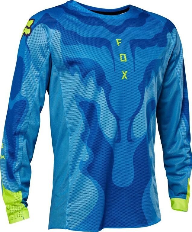 Obrázek produktu FOX Airline Exo Jersey, Blue/Yellow MX23 28843-026-MASTER