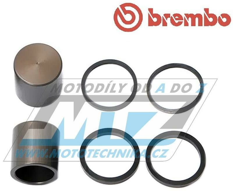 Obrázek produktu Pístek brzdového třmenu (do brzdiče) - sada 2ks včetně těsnění - průměr 28mm - KTM SX+EXC / 94-08 + Husqvarna CR+WR+TC+TE / 95-13 + Gilera+Aprilia+Ducati+Moto Guzzi BR54613206KIT