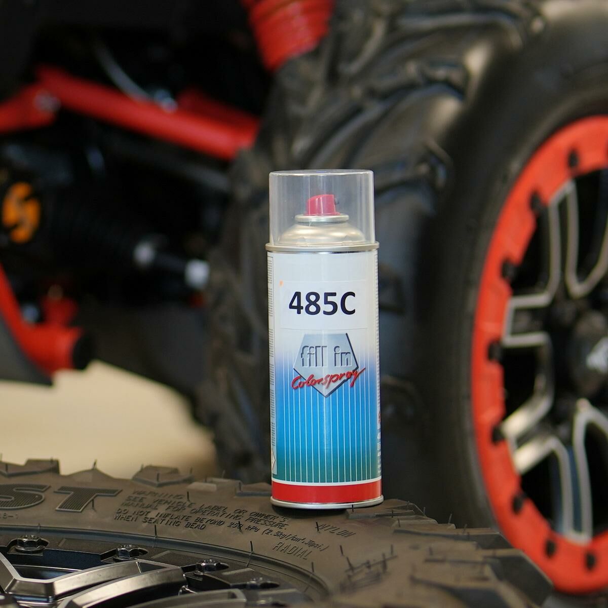 Obrázek produktu Color spray red 485C (opravný sprej na rámy Segway) spray-485C