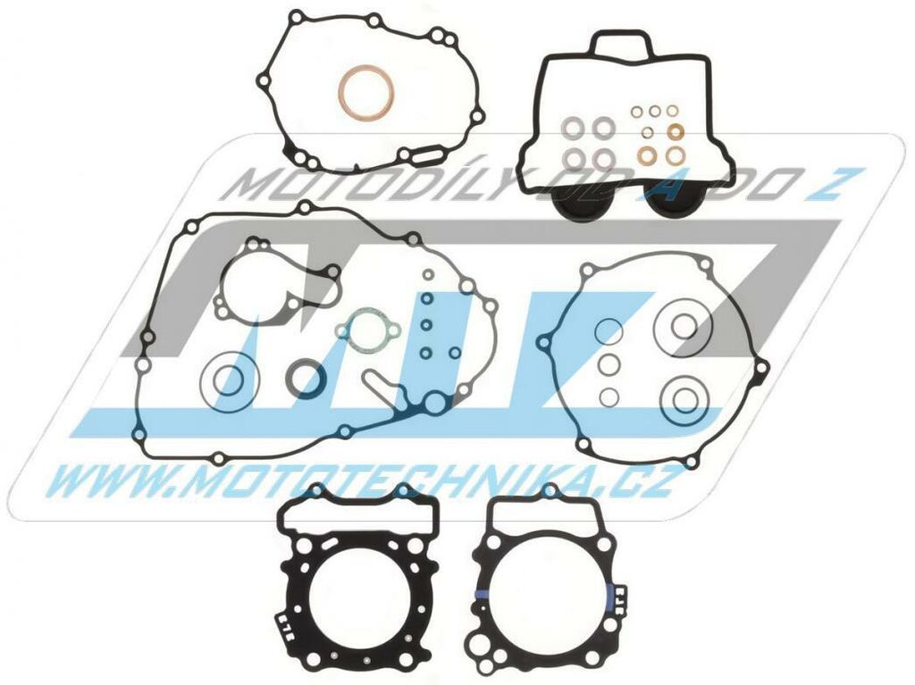 Obrázek produktu Těsnění kompletní motor Yamaha YZF250 / 19-24 + WRF250 / 20-24 + Fantic XEF250 / 21-23 34.2419-CE