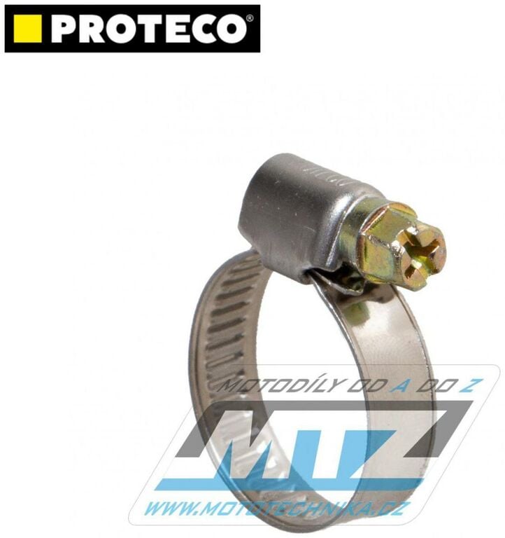 Obrázek produktu Spona stahovací šroubovací - pro hadice o průměru 13-20mm nerez - Proteco PR4203-1320