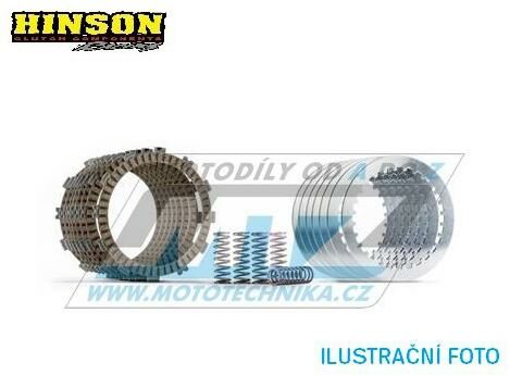 Obrázek produktu Sada spojkových lamel třecích, ocelových a pružin Hinson - Honda XR400R / 96-04 HIFSC014-7-00