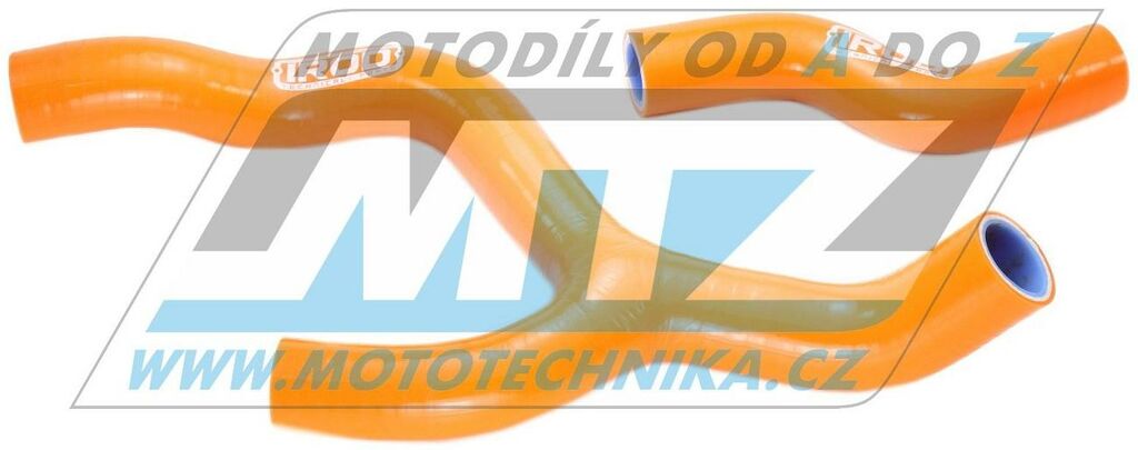 Obrázek produktu Hadice chladiče KTM 250SXF / 13-15  + 350SXF / 11-15 - oranžové (sada 2ks) (ir010056-mensi) IR010056