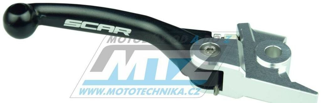 Obrázek produktu Páčka brzdy SCAR FACTORY (výklopná) - KTM 2T+4T SX+EXC+SXF+EXCF / 14-25 + Husqvarna TE+FE+TC+FC + Gas-Gas MC+MCF + Sherco SE+SEF + TM EN+MX + Triumph TF250X / 24-25 + Stark Varg / 23-24 - černá L9B-019-SCAR