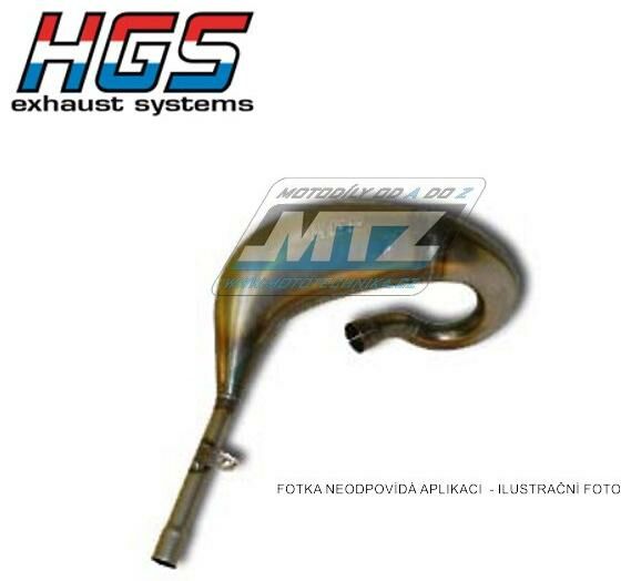 Obrázek produktu Koleno výfuku HGS - Yamaha YZ85 / 22-25 HGS-YAM.078-PIPE
