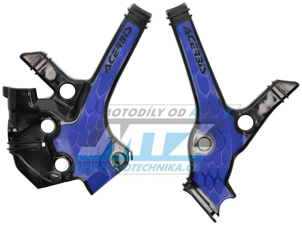 Obrázek produktu Kryty rámu Yamaha YZ85 / 22-24 - barva černo-modrá AC0025283.316