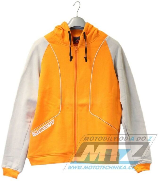 Obrázek produktu Mikina Scott MX Zipper s kapucou  - oranžovo-béžová  L (sc203974003-l-1) SC203974003-L