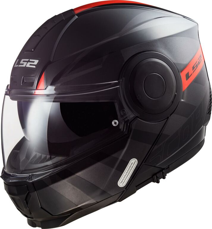 Obrázek produktu LS2 FF902 SCOPE HAMR GLOSS BLACK TITANIUM RED 509022332-MASTER