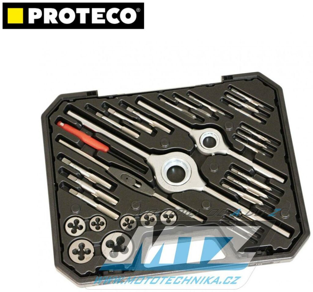Obrázek produktu Sada závitníků M3-M12 (sada 32ks) - Proteco PR1024-901