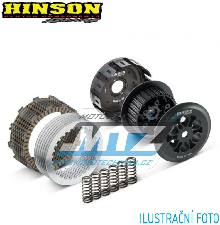 Obrázek produktu Kompletní spojka Hinson pro Yamaha RD400 / 76-79 + RZ350 / 84-85 + YFZ350 Banshee / 87-06 (hihc016) HIHC016