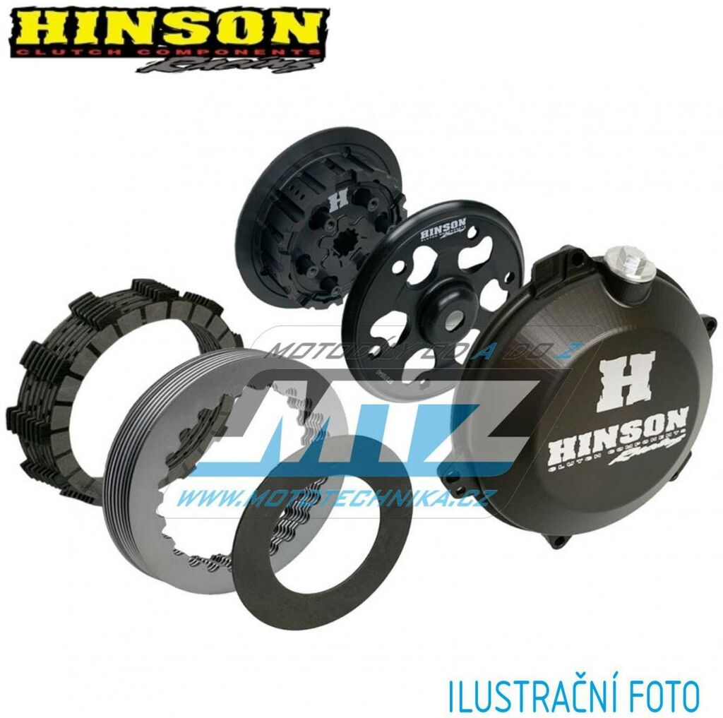 Obrázek produktu Kompletní spojka Hinson pro Gas Gas MCF450 / 21-22 + Husqvarna FC450 / 16-22 + FE450 / 17-22 + FE501 / 17-22 + FR450 Rally / 19-22 + FS450 / 16-22 + FX450 / 17-22 + KTM 450EXCF / 17-22 + 450SXF / 16-2 HIHC573-1601