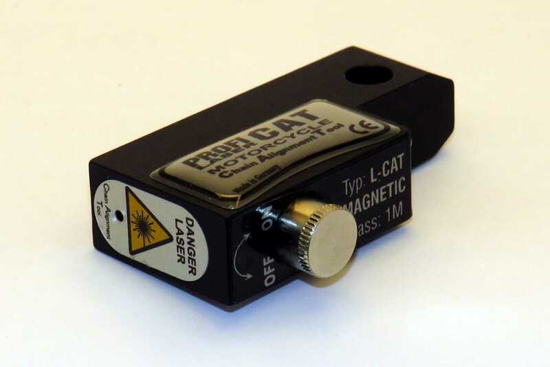 Obrázek produktu PROFI PRODUCTS Nástroj pro seřízení řetězu 12mm verze s laserovým paprskem CAT-LINE