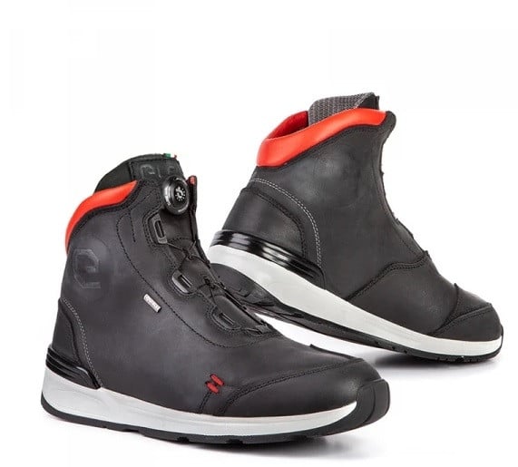 Obrázek produktu Moto boty ELEVEIT VERSUS černá/červená  Vel: 41 Výprodej zboží