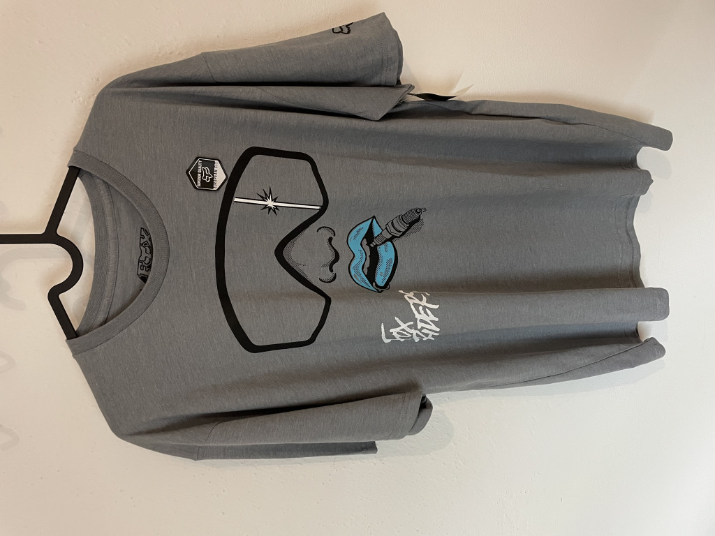 Obrázek produktu Pánské triko FOX RIDERS šedé  Vel: XL  Výprodej zboží