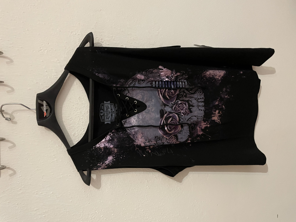 Obrázek produktu Dámské triko Lethal Angel černé  Vel: 3XL Výprodej zboží
