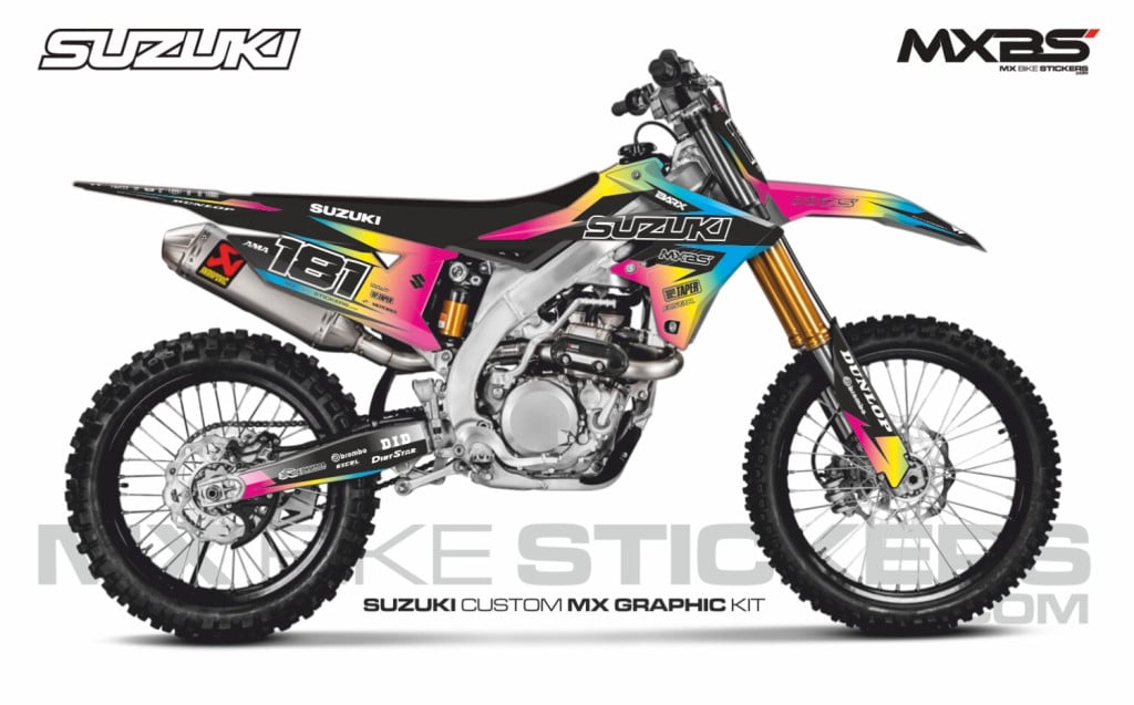 Obrázek produktu MX Motopolepy na zakázku Suzuki motokros / enduro 2