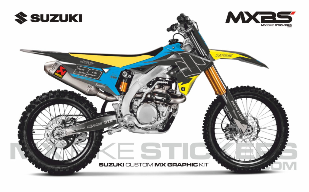 Obrázek produktu MX Motopolepy na zakázku Suzuki motokros / enduro 4